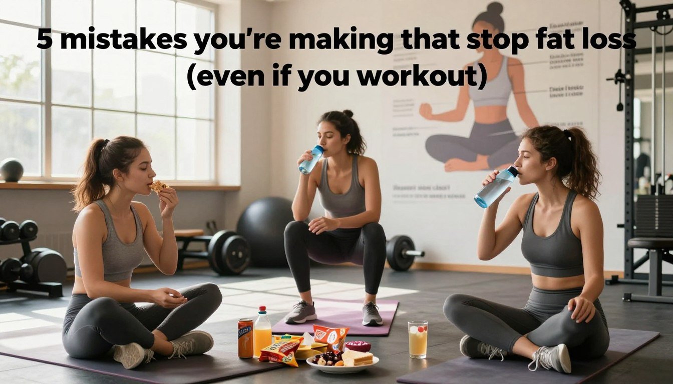 5 Mistakes You’re Making That Stop Fat Loss (Even if You Workout) 3 5 mistakes you’re making that stop fat loss (even if you workout)