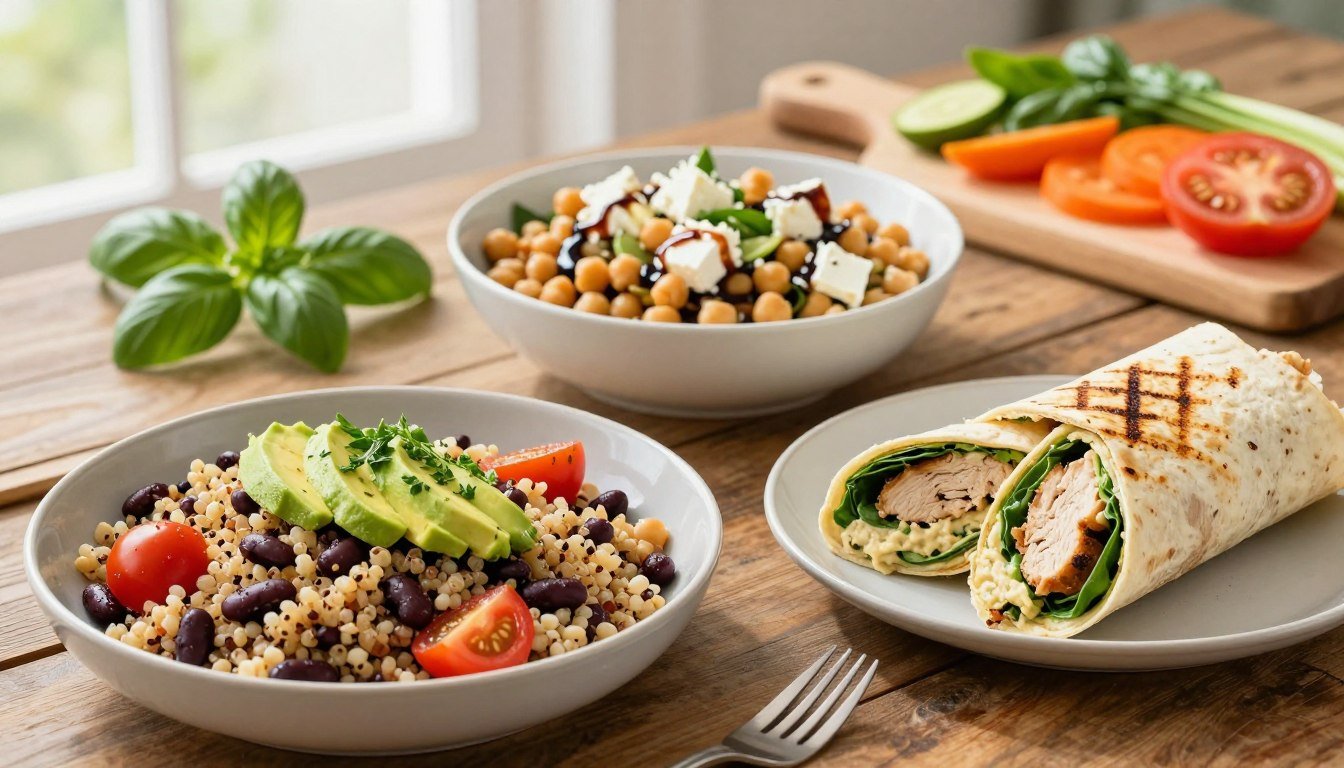 Delicious High Protein Meals for Fat Loss (Under 500 Calories) 5 High protein recipes for a healthy lunch