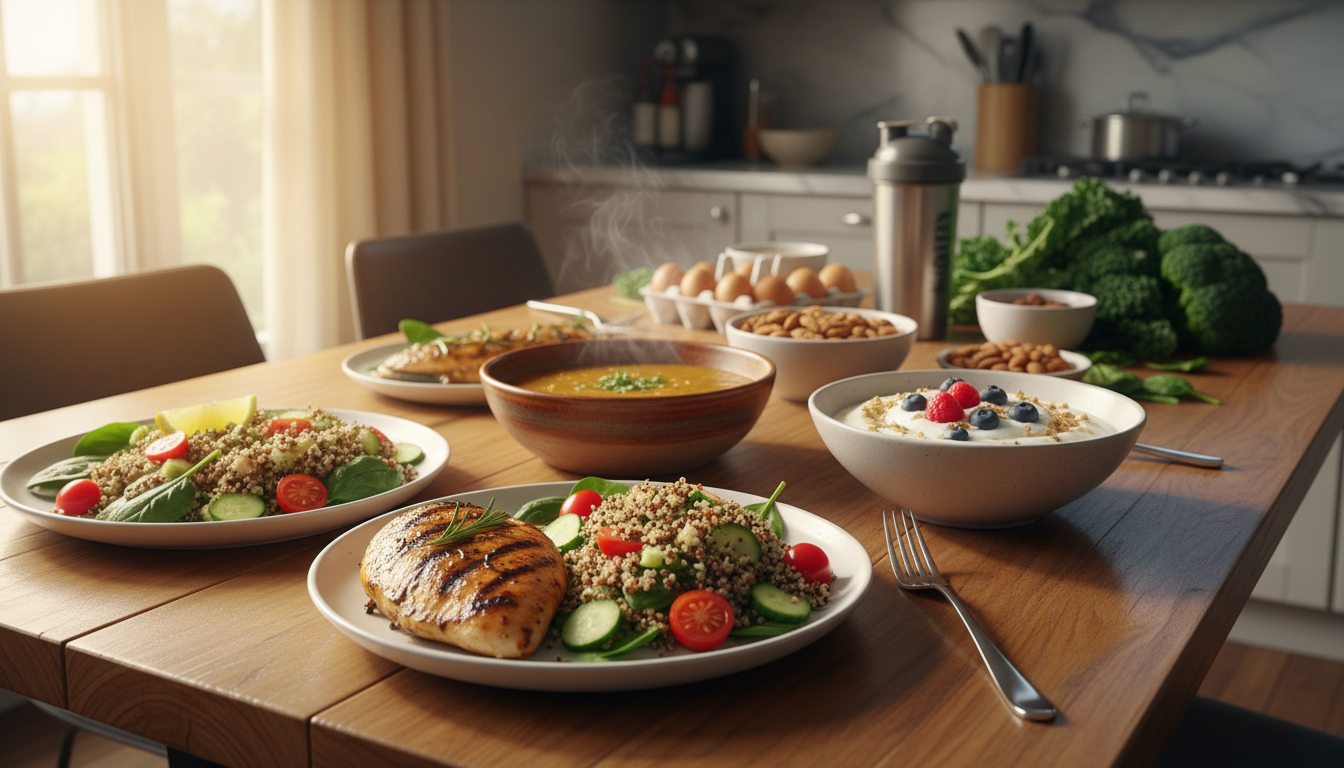 High Protein Meals for Muscle Growth (Easy & Quick to Make)