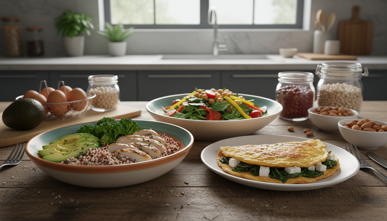 High Protein Meals for Muscle Growth (Easy & Quick to Make)